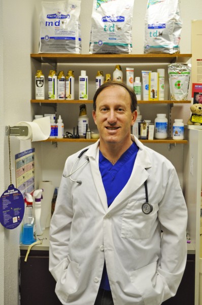 Dr. Belman at Pet Stop Veterinary Clinic