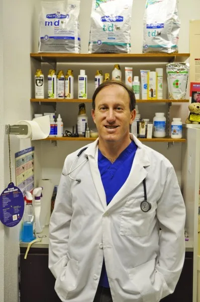 Dr. Belman at Pet Stop Veterinary Clinic